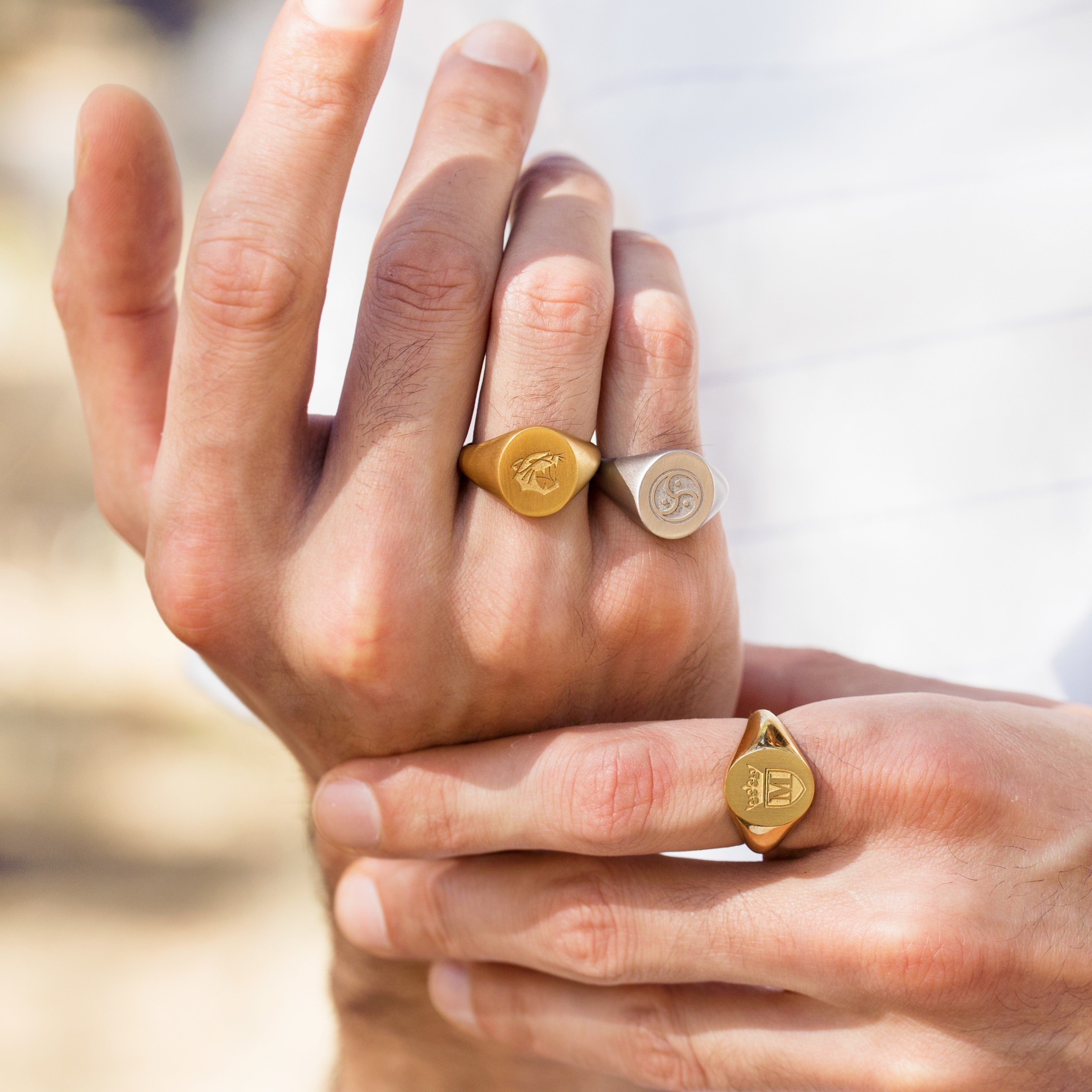 CUSTOM ENGRAVED RING - Danelian Jewelry