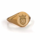CUSTOM LETTER RING - Danelian Jewelry