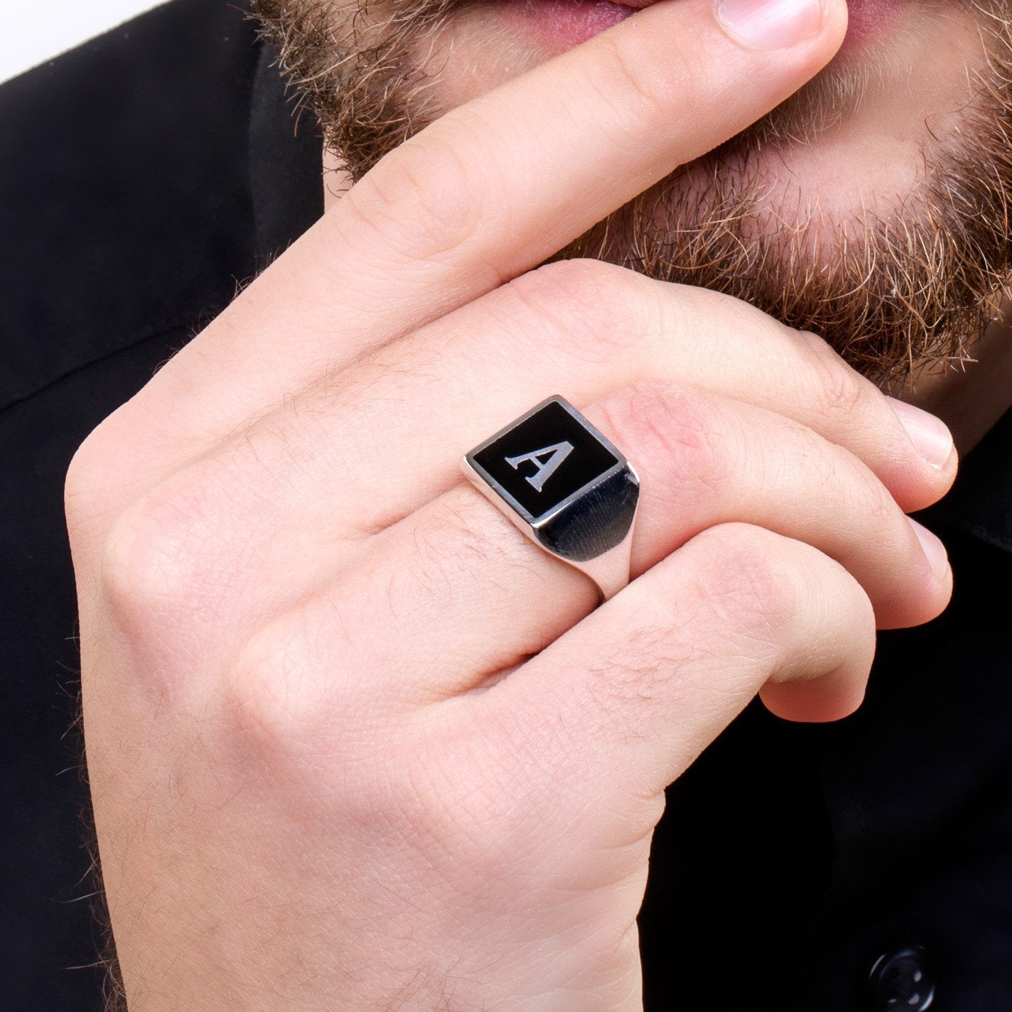 INITIAL RING - Danelian Jewelry