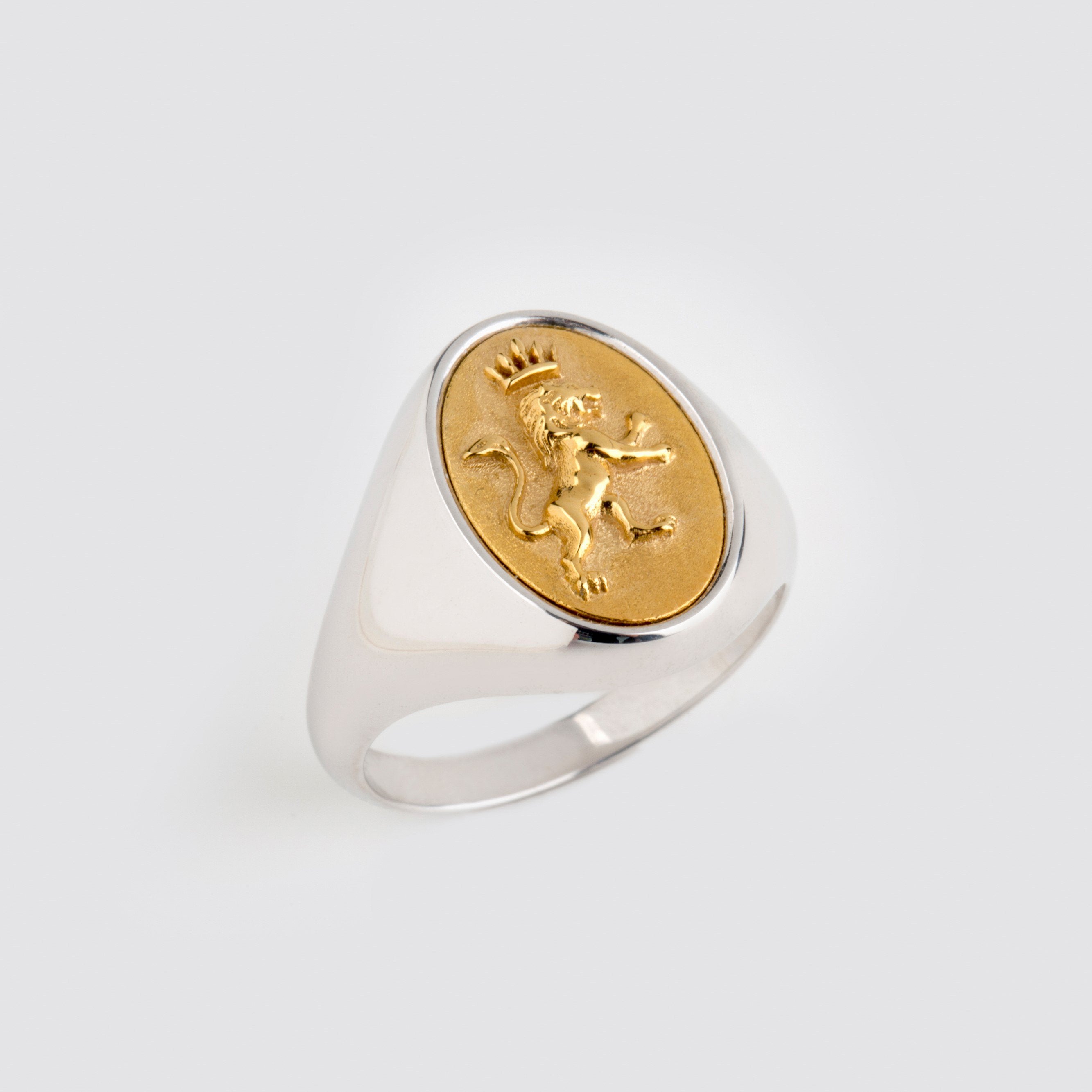 GOLD LION RING - Danelian Jewelry