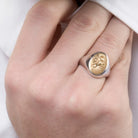 GOLD LION RING - Danelian Jewelry