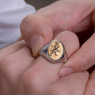 GOLD LION RING - Danelian Jewelry