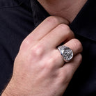 SOVEREIGN SILVER RING - Danelian Jewelry