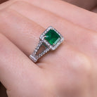 EMERALD DIAMOND RING - Danelian Jewelry