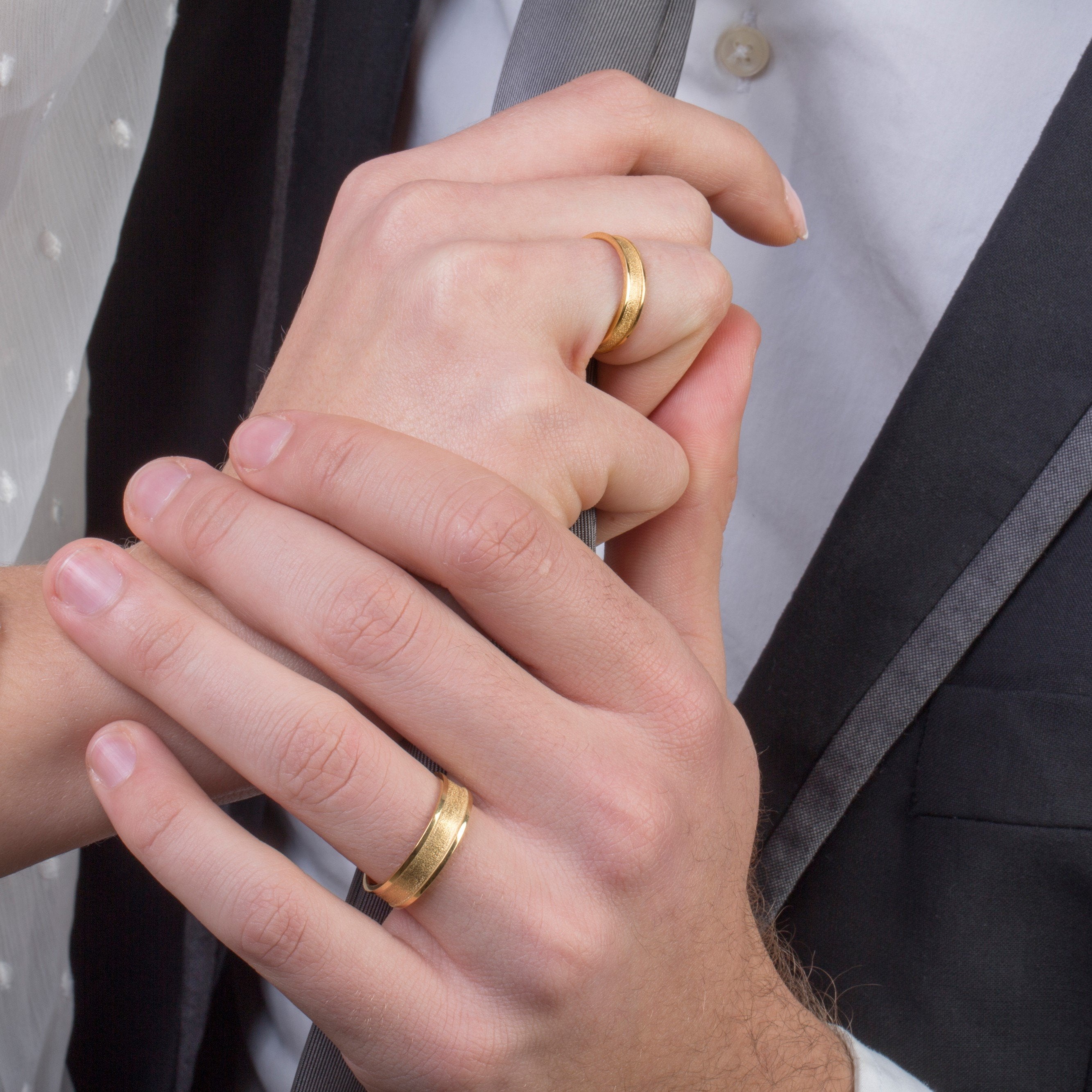 WEDDING BAND SET - Danelian Jewelry