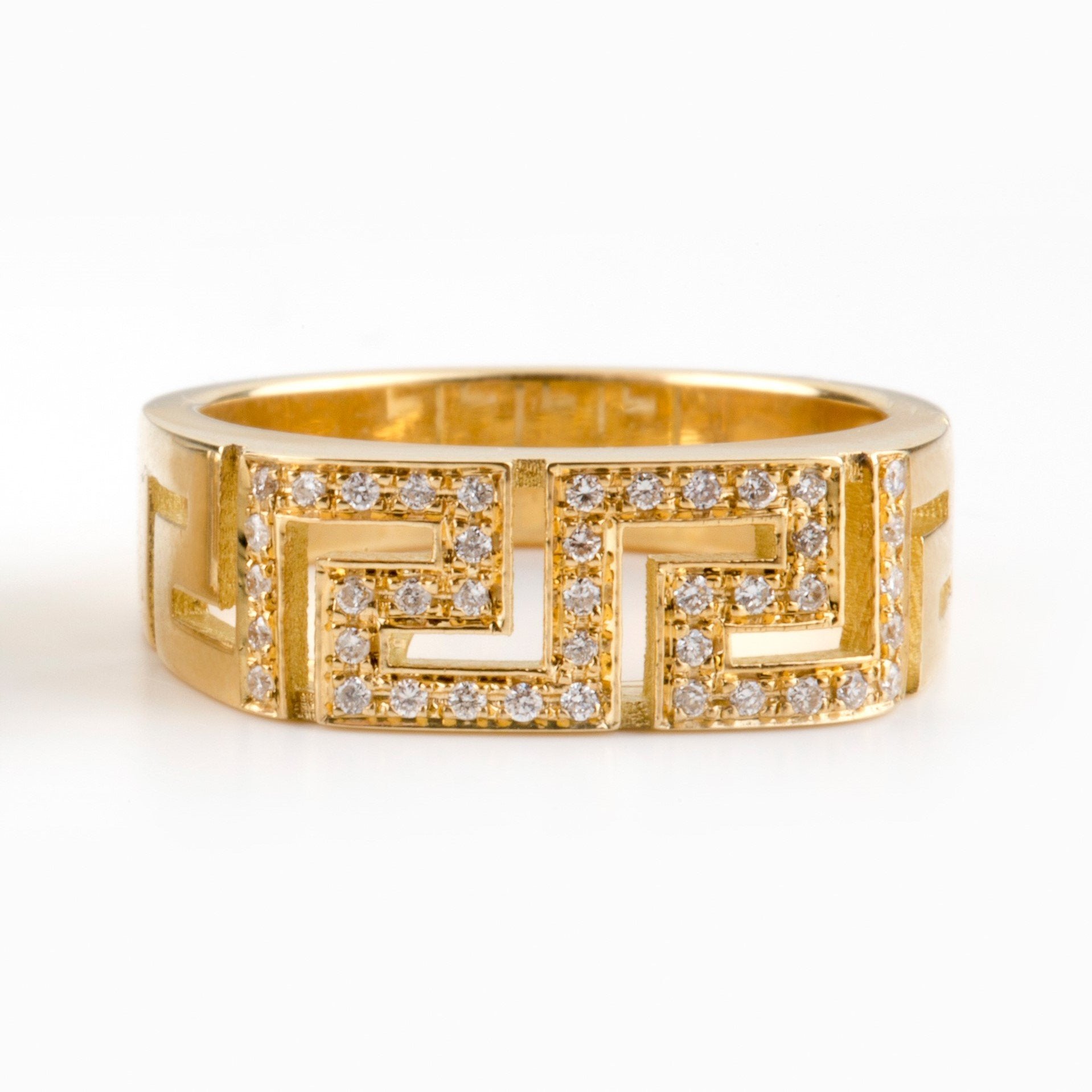 GREEK KEY BAND - Danelian Jewelry