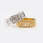 GREEK KEY BAND - Danelian Jewelry