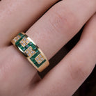GREEK KEY BAND - Danelian Jewelry
