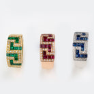GREEK KEY RING - Danelian Jewelry