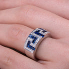 GREEK KEY RING - Danelian Jewelry