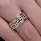GREEK KEY BAND - Danelian Jewelry