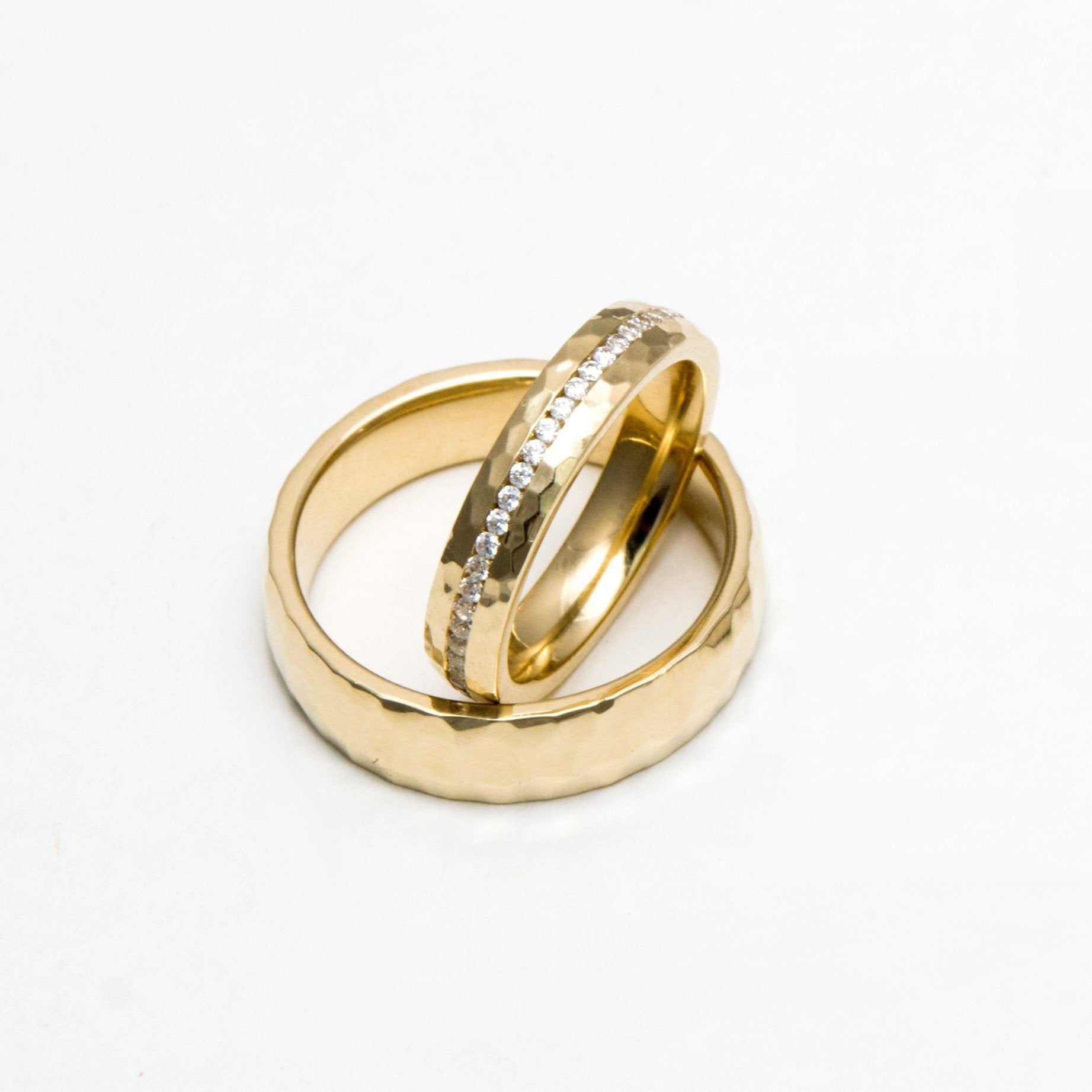 DIAMOND WEDDING BAND SET - Danelian Jewelry