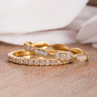 THIN DIAMOND ENGAGEMENT BANDS - Danelian Jewelry