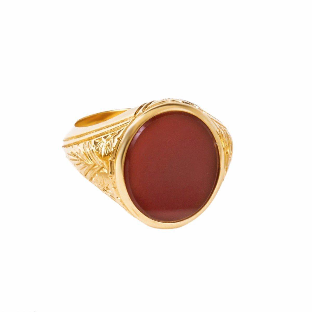 CARNELIAN RING - Danelian Jewelry