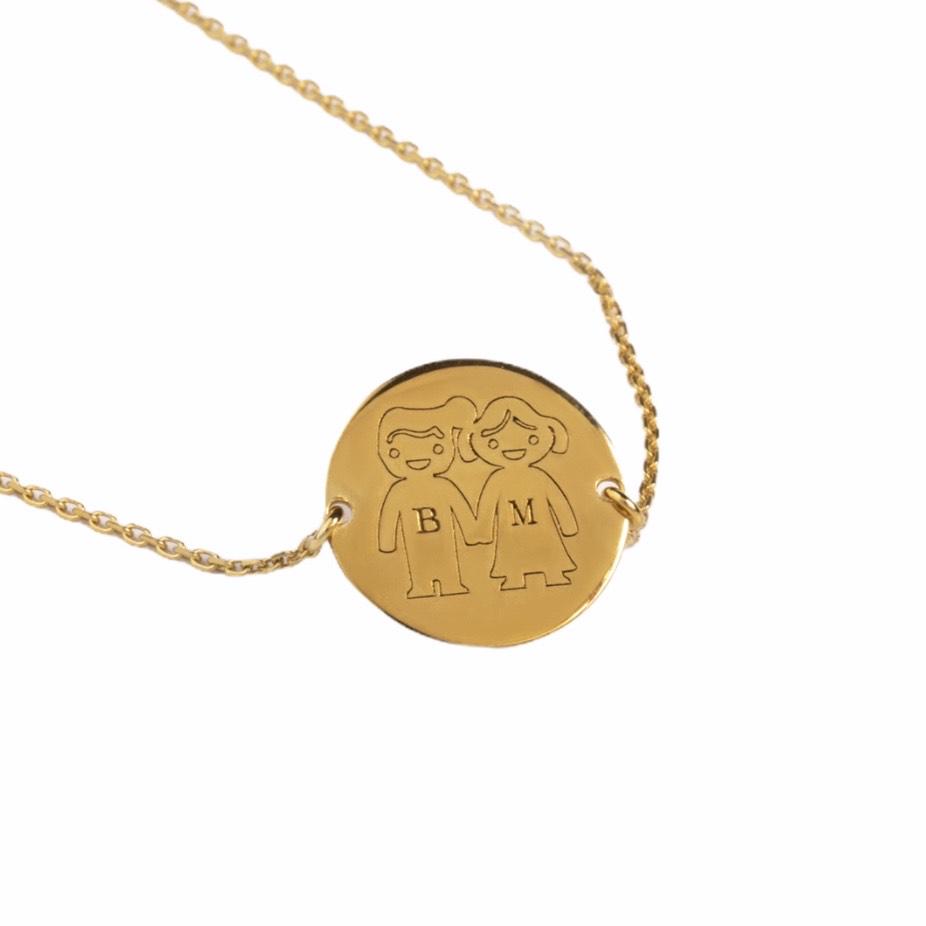 CHILDREN ENGRAVED BRACELET - Danelian Jewelry