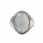 LARGE MOONSTONE SIGNET RING - Danelian Jewelry
