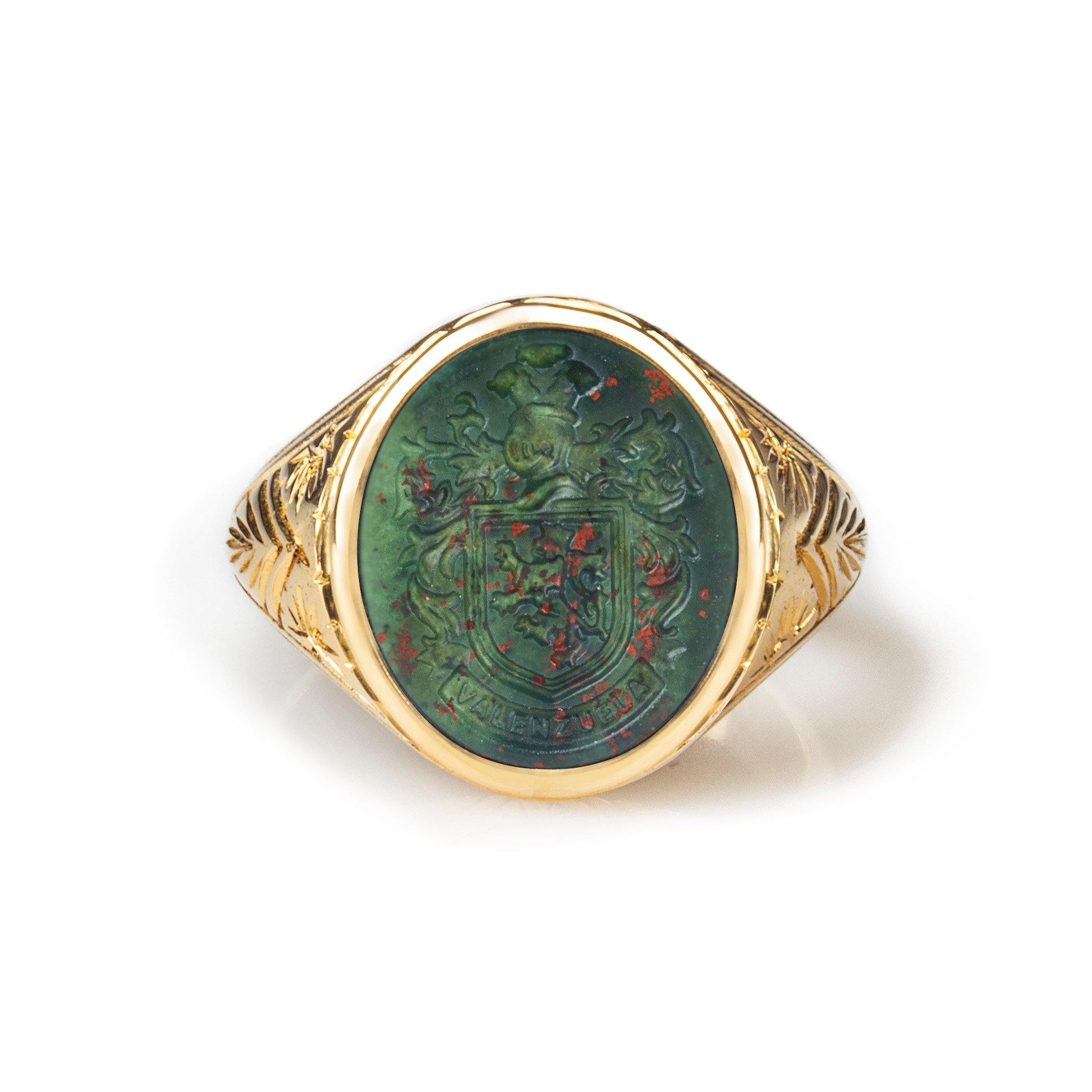 BLOODSTONE VALENZUELA RING - Danelian Jewelry