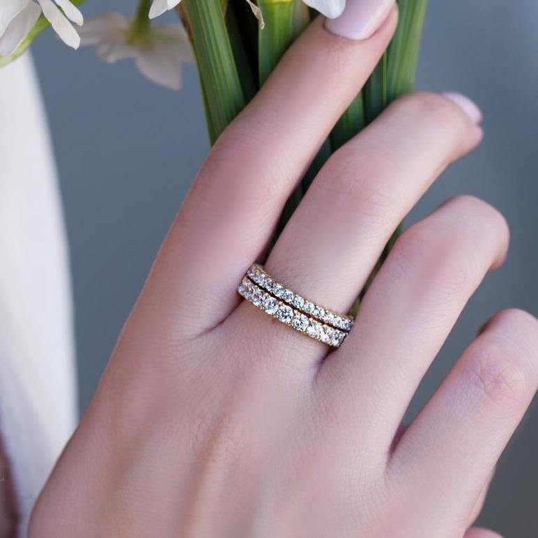 DIAMOND ENGAGEMENT BAND - Danelian Jewelry