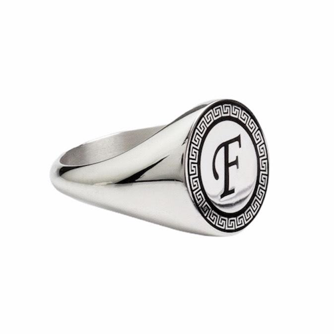 LETTER RING - Danelian Jewelry