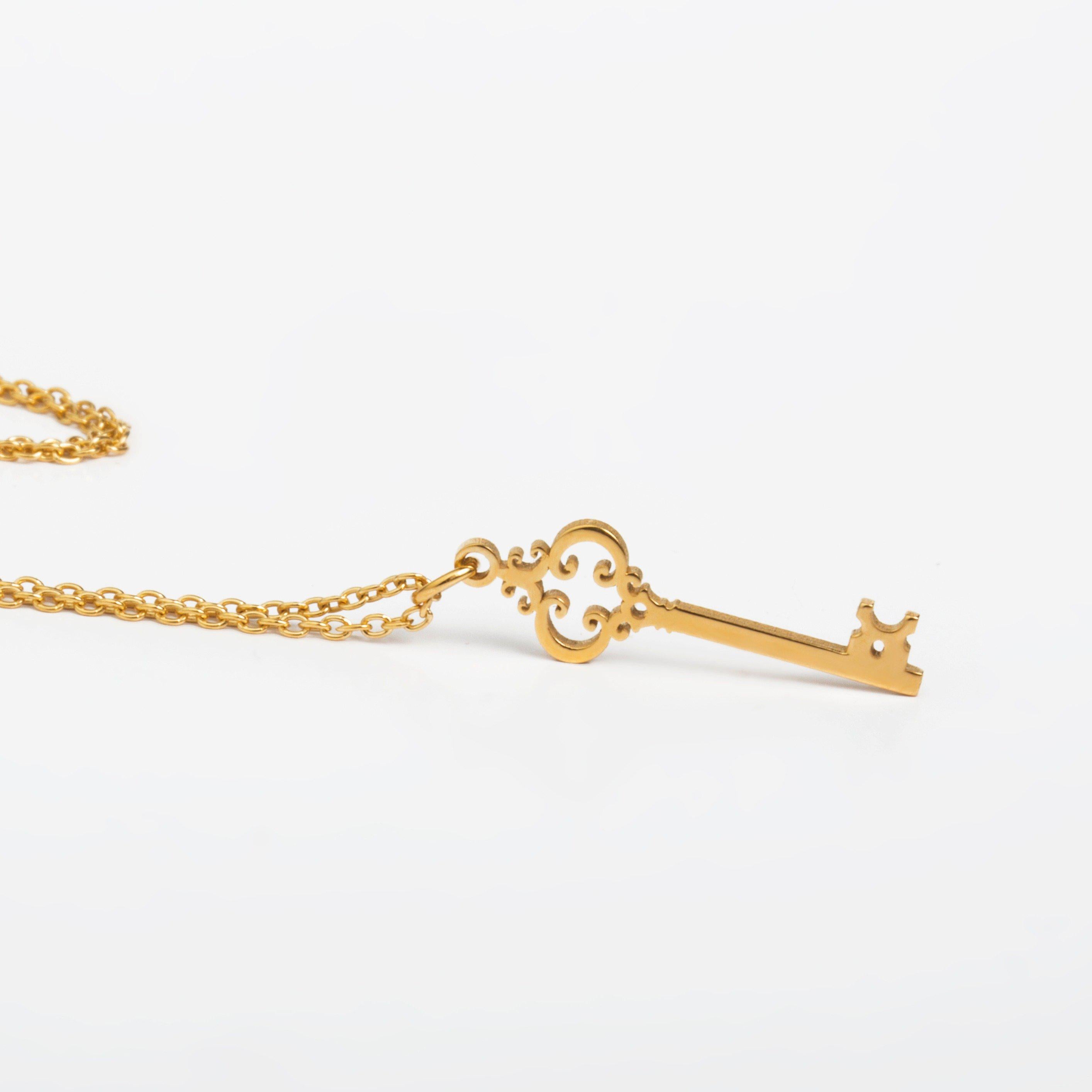 VICTORIAN KEY NECKLACE - Danelian Jewelry