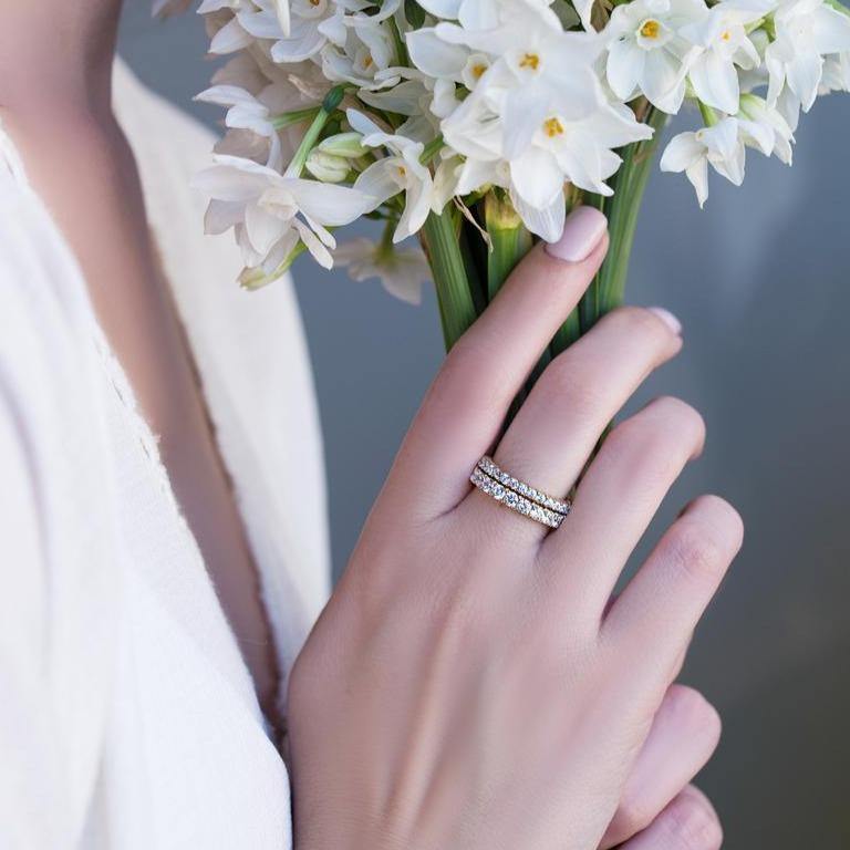 DIAMOND ENGAGEMENT BAND - Danelian Jewelry