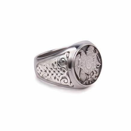 ARMENIAN COAT OF ARMS RING - Danelian Jewelry