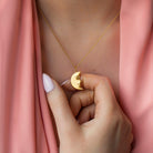 MOON NECKLACE - Danelian Jewelry