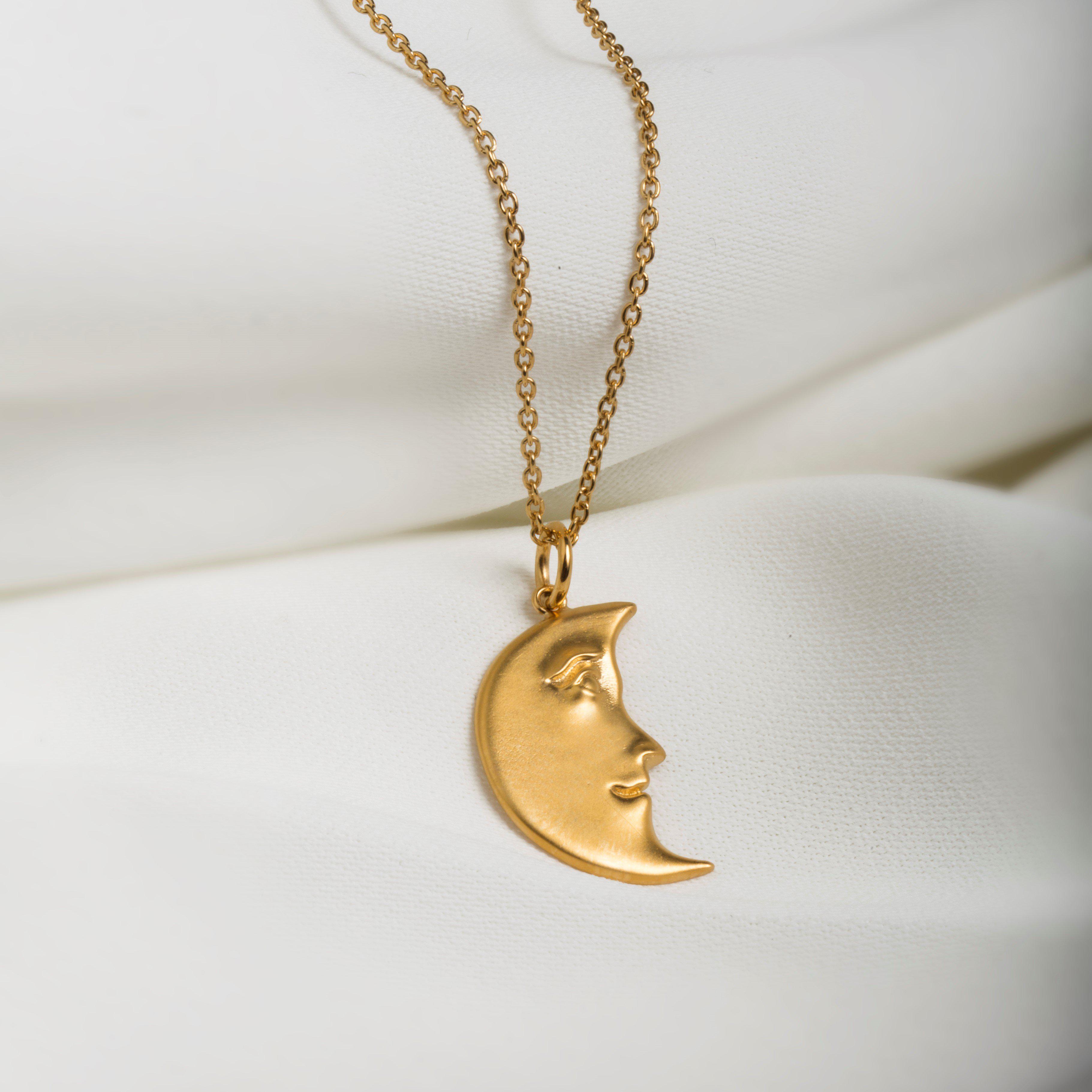 MOON NECKLACE - Danelian Jewelry