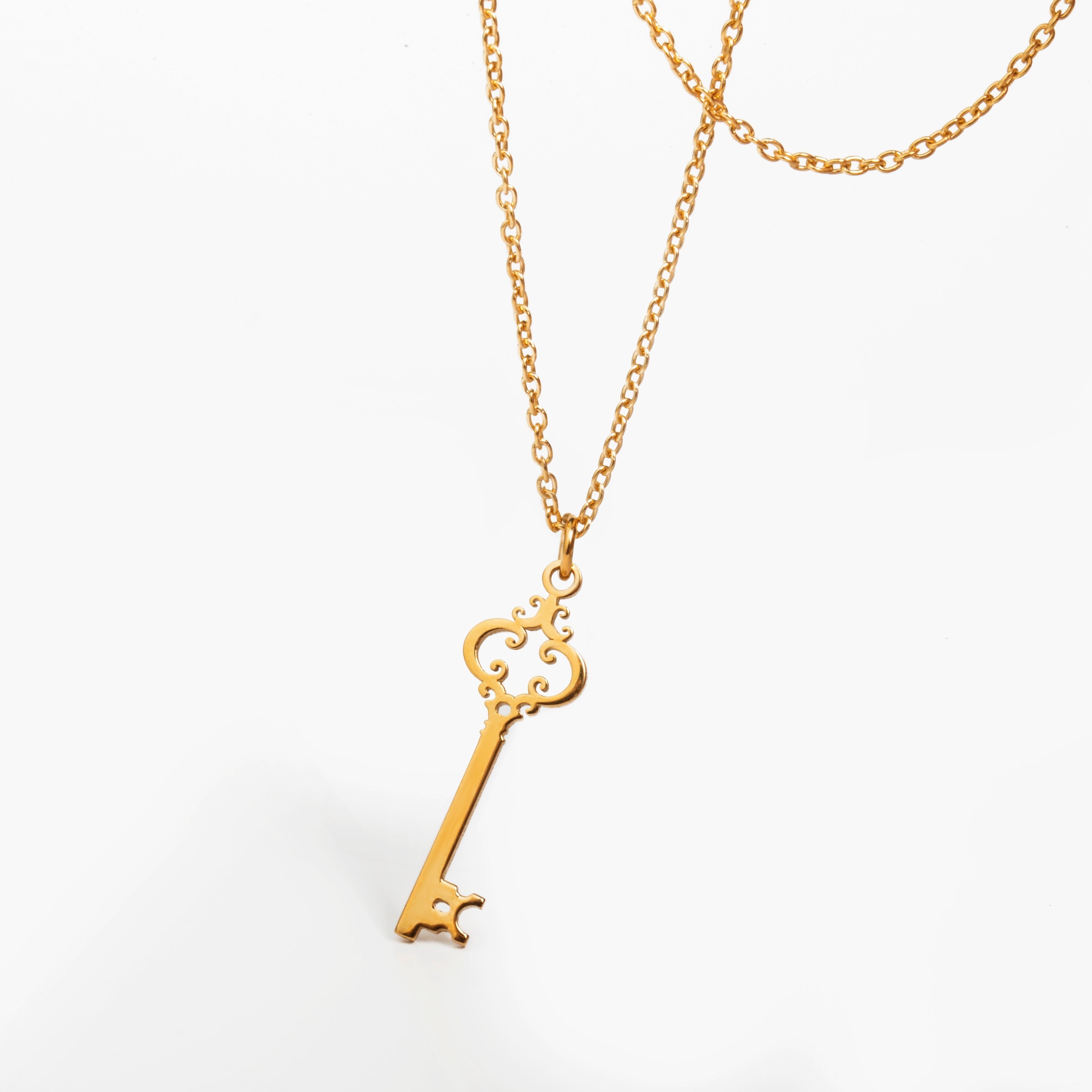 VICTORIAN KEY NECKLACE - Danelian Jewelry