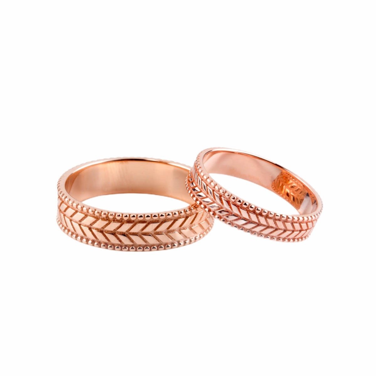 WEDDING BAND SET - Danelian Jewelry