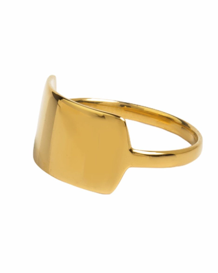 GOLD SIGNET RING - Danelian Jewelry