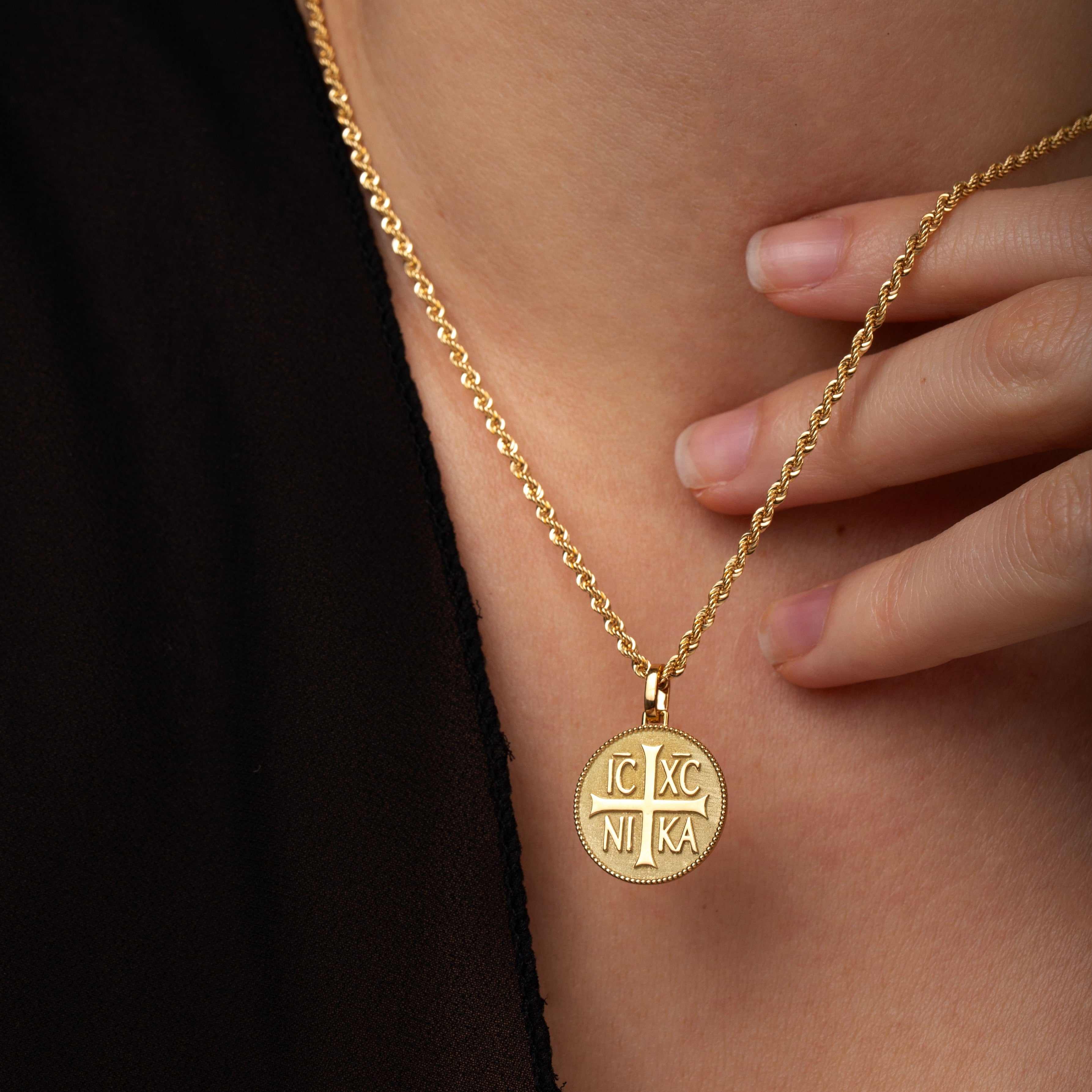 ICXC NIKA NECKLACE – Danelian Jewelry