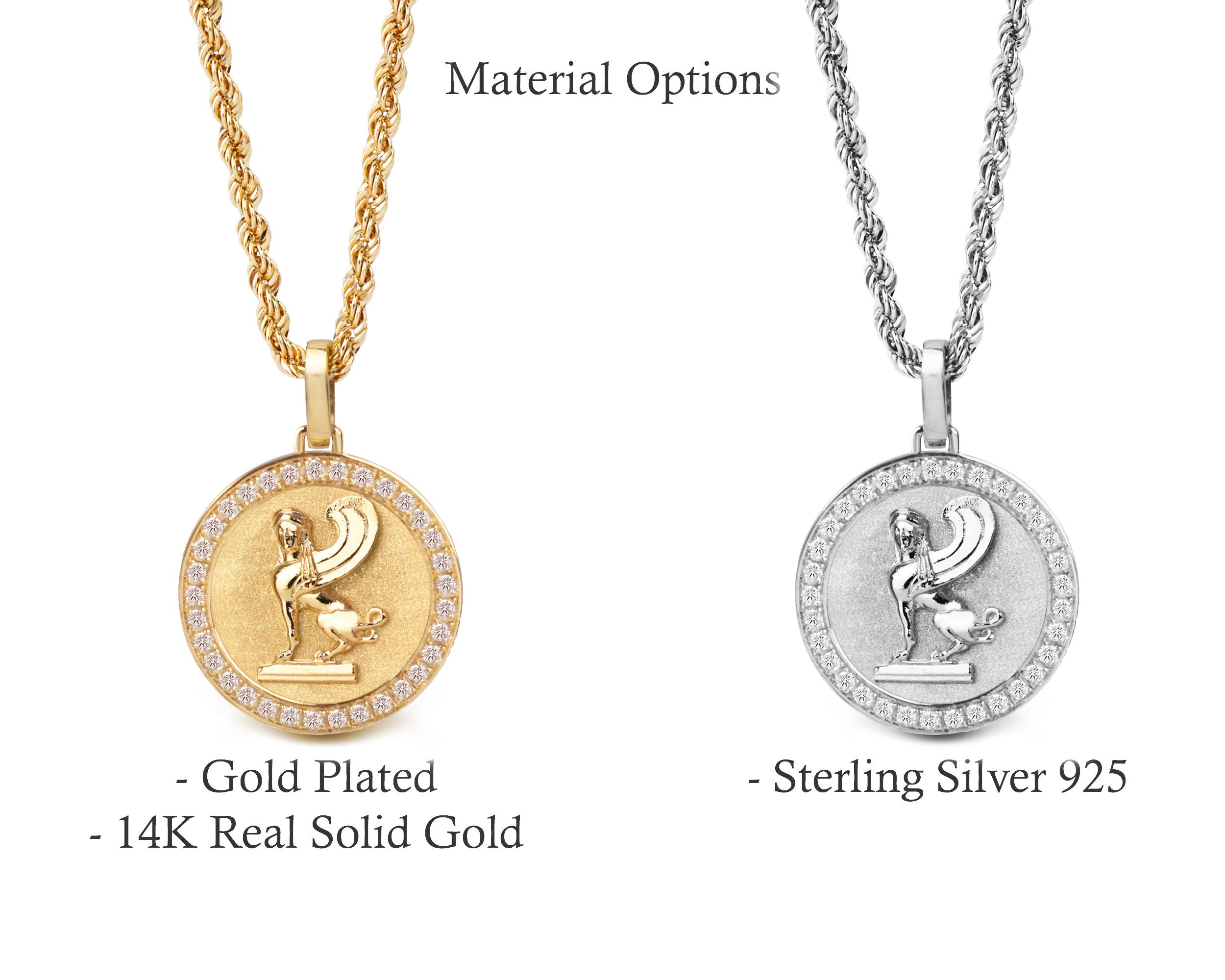DIAMOND SPHINX NECKLACE – Danelian Jewelry
