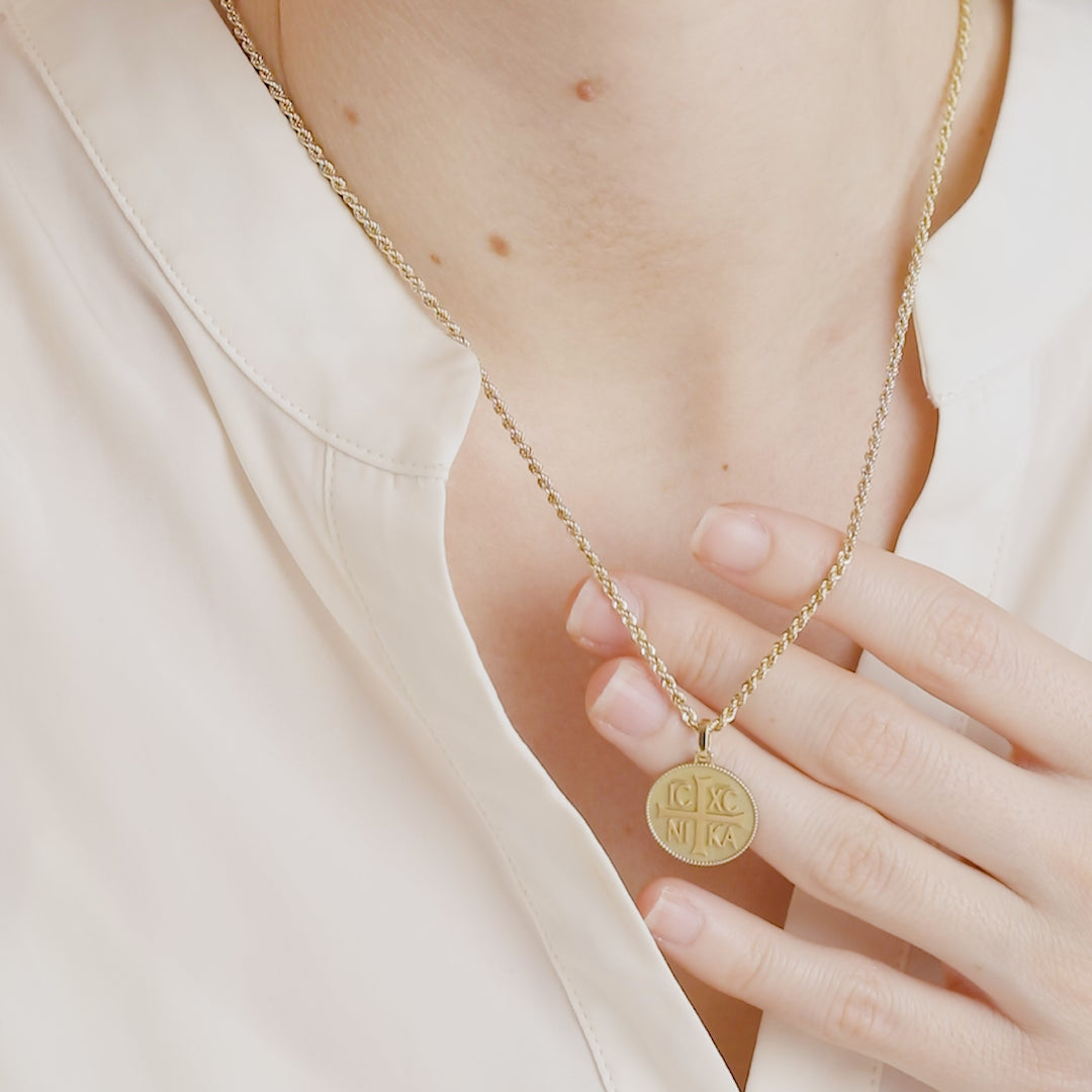 ICXC NIKA NECKLACE – Danelian Jewelry