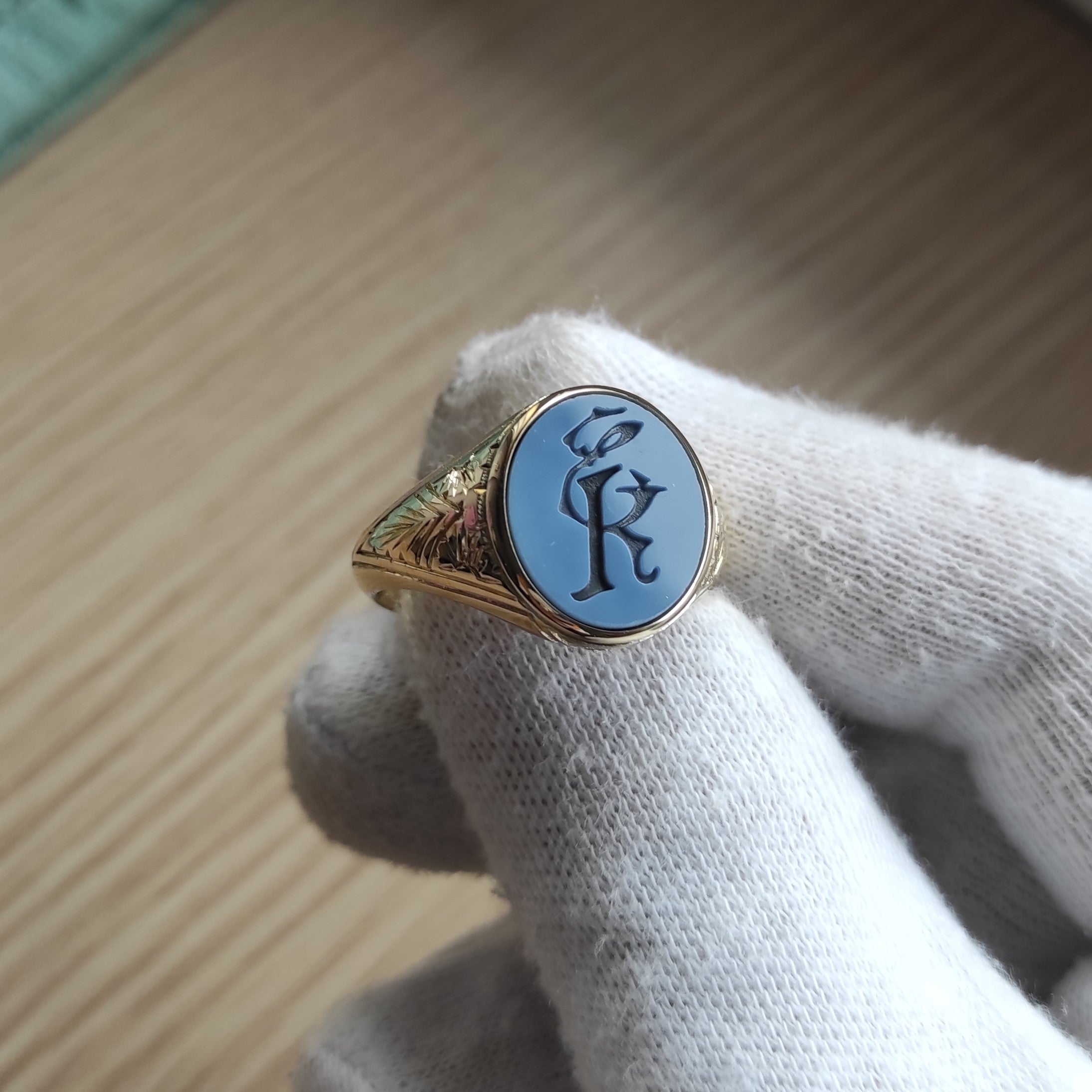 Best of Etsy: Vintage Signet Rings by M.S. Jewelers