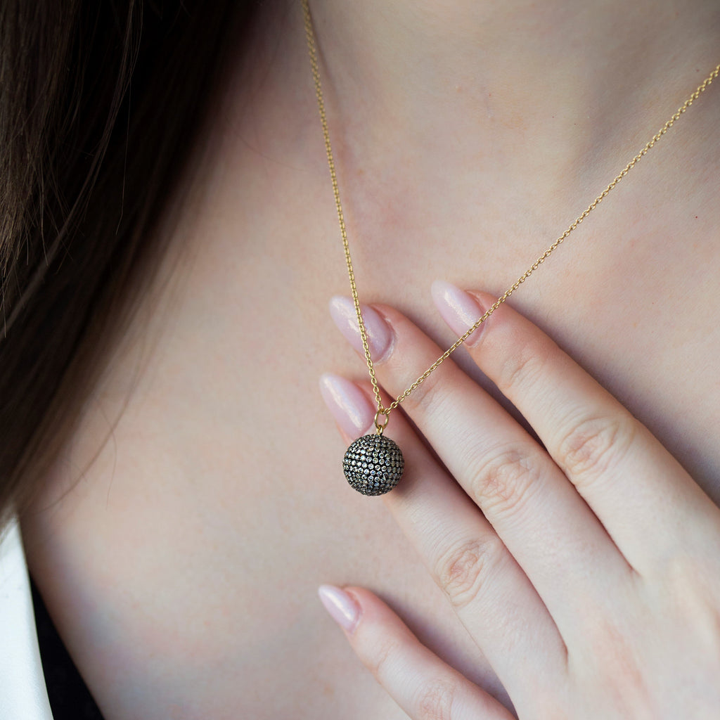 DISCO BALL NECKLACE - Danelian Jewelry