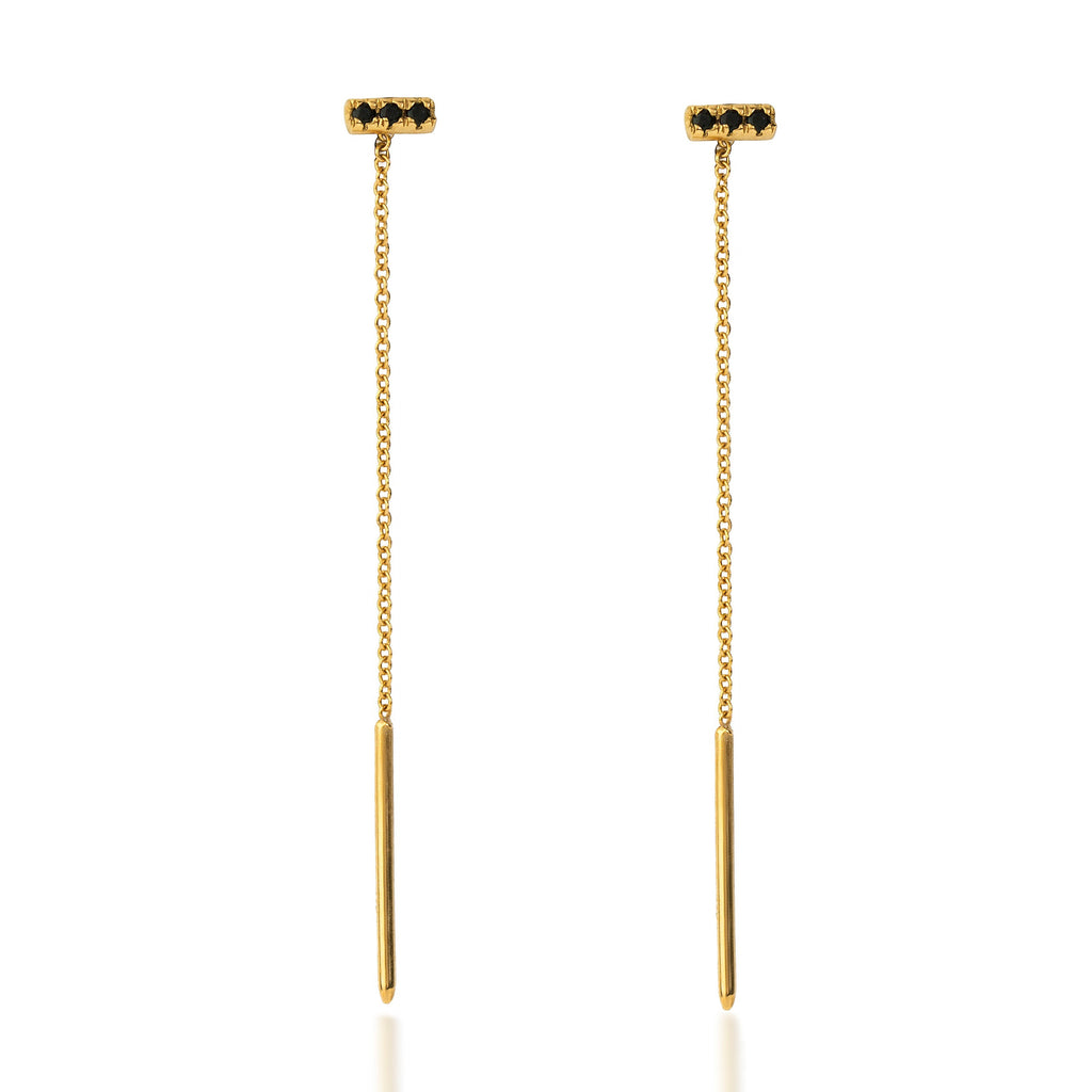 BLACK DIAMOND BAR - Danelian Jewelry