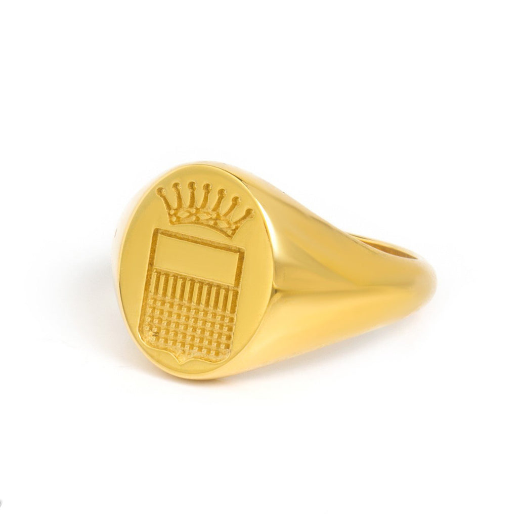 CUSTOM FAMILY CREST RING - Danelian Jewelry