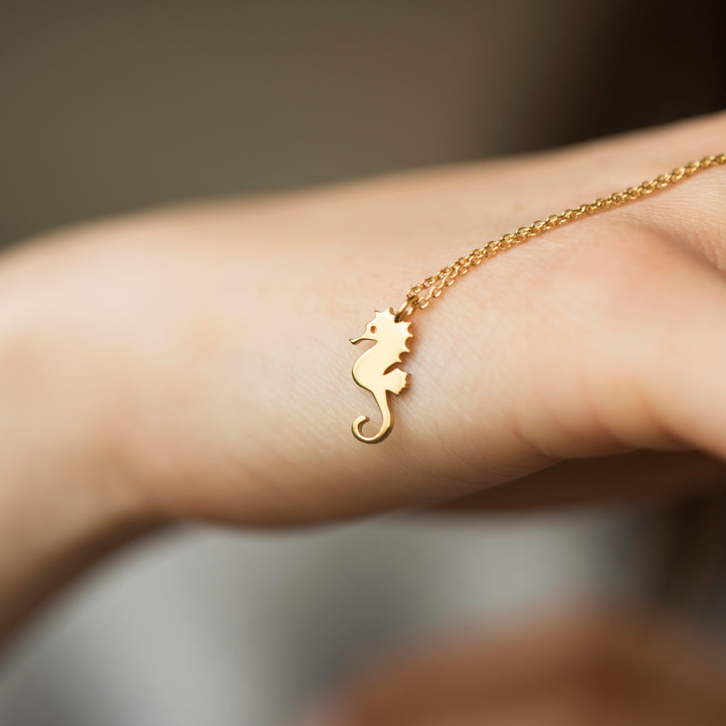 SEAHORSE NECKLACE - Danelian Jewelry
