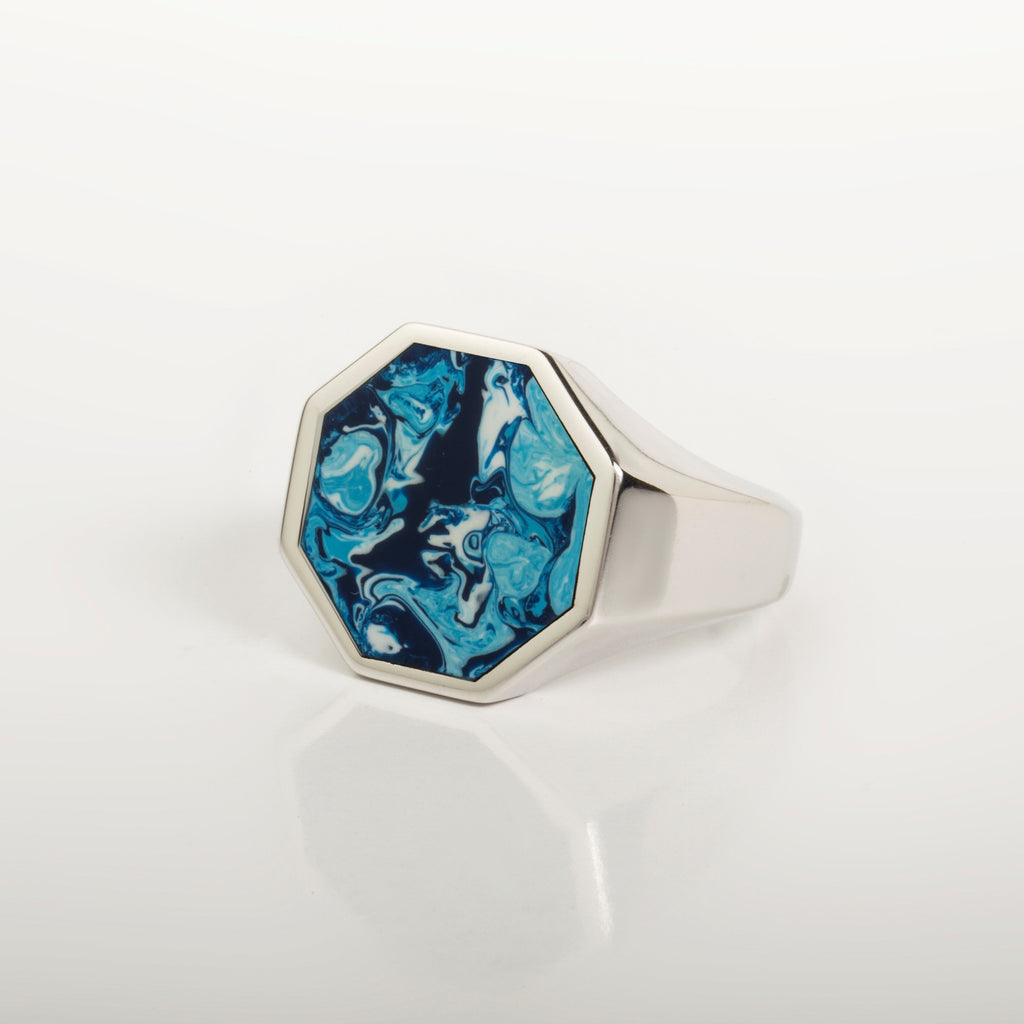 DEEP BLUE SEA RING - Danelian Jewelry
