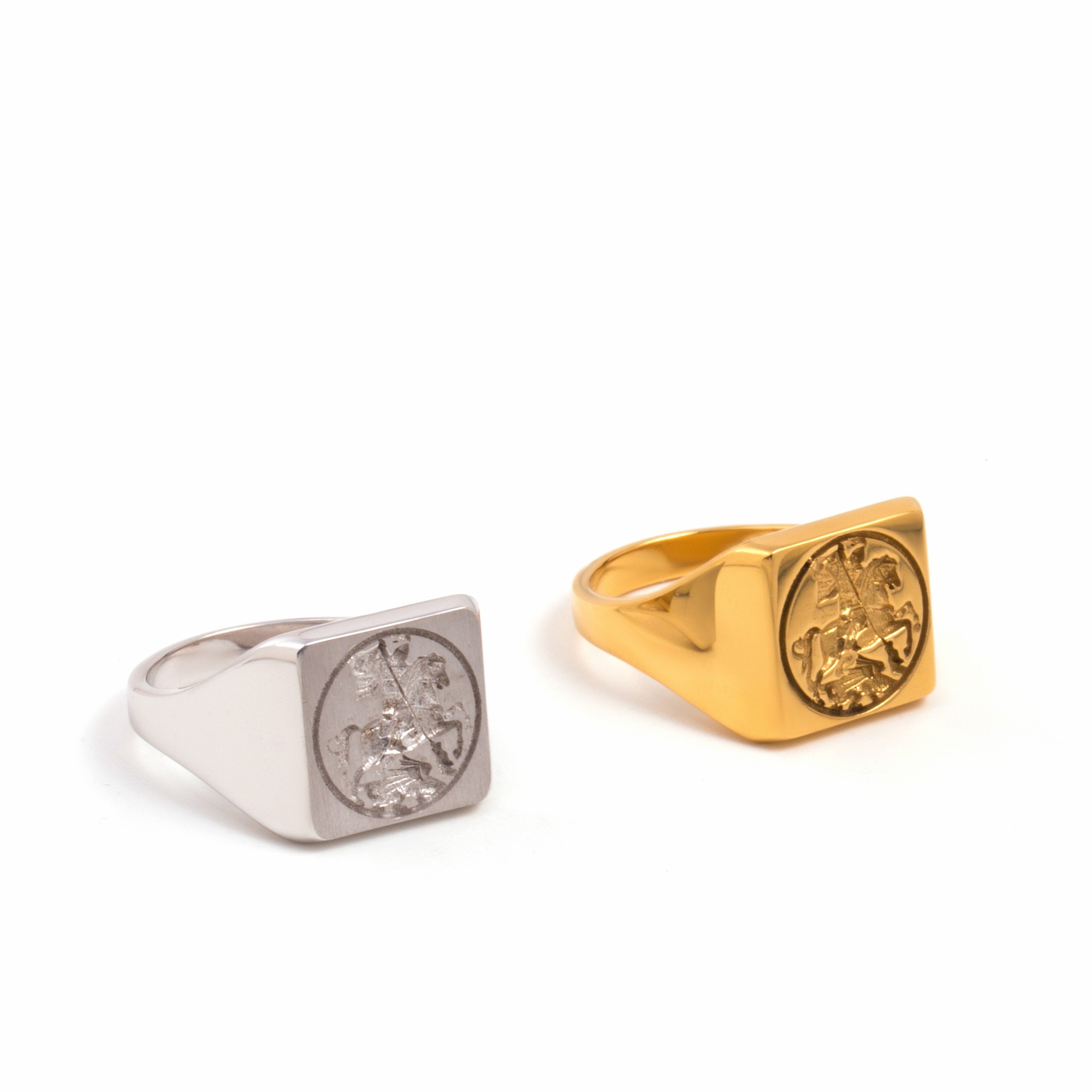 Womens gold clearance sovereign ring