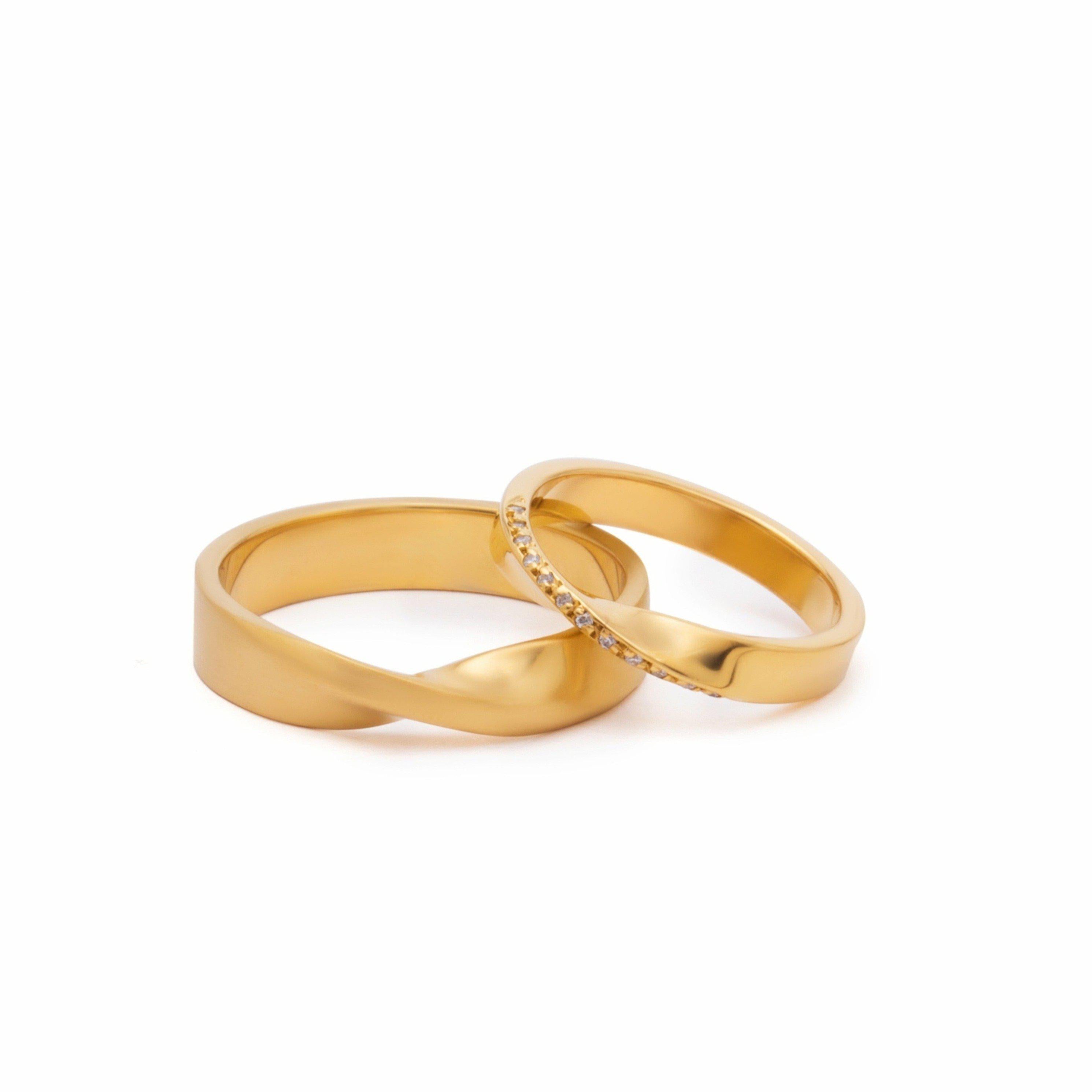 WEDDING BAND SET - Danelian Jewelry