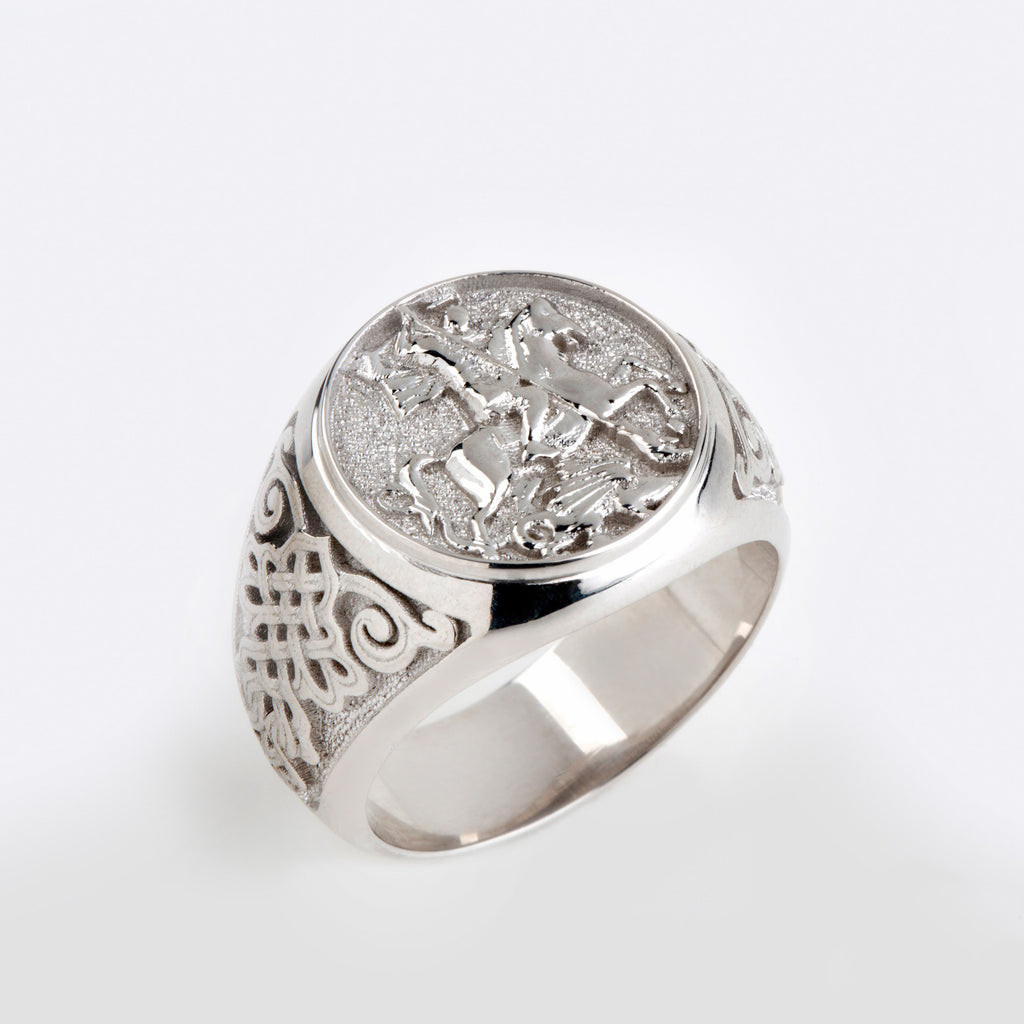 SOVEREIGN SILVER RING - Danelian Jewelry