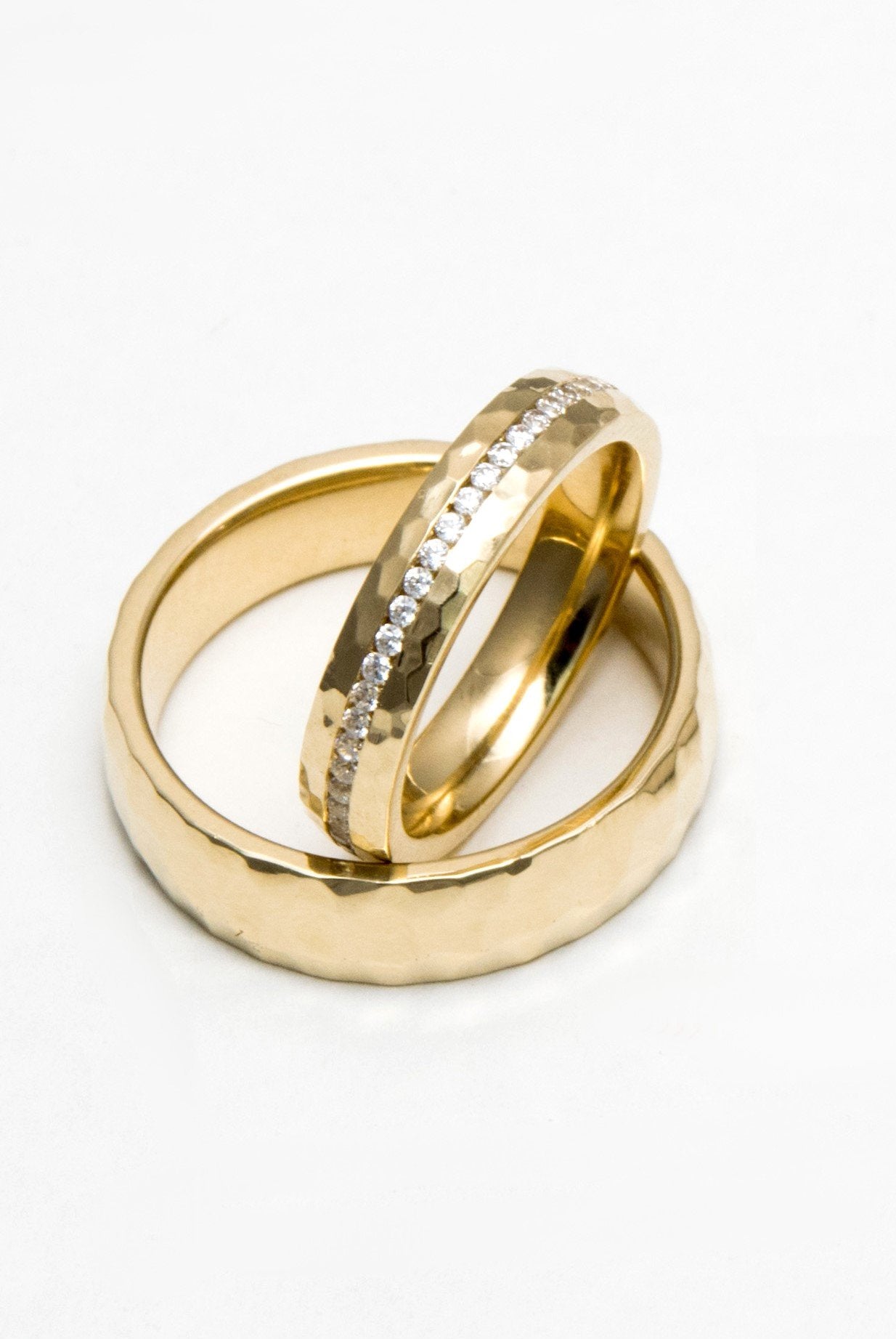 DIAMOND WEDDING BAND SET - Danelian Jewelry
