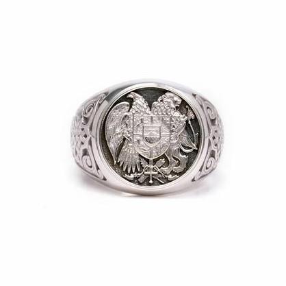 ARMENIAN COAT OF ARMS RING - Danelian Jewelry